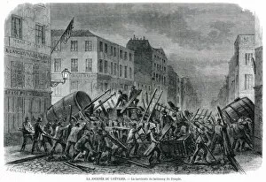 Images Dated 26th July 2019: Riots in Paris 1870