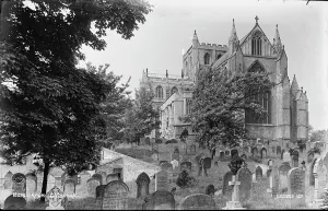 Gravestones Prints: Ripon Cathedral