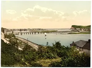 Risano, from the sea, Dalmatia, Austro-Hungary