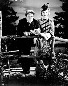 Rita Johnson and Spencer Tracy in Edison the Man (1940)