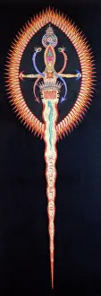 Ritual sword designed for Aleister Crowley to use in the Temple of the A. A