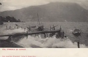 Lago Prints: Riva, Lake Garda, Italy - stormy waters