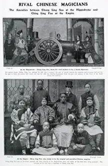 Hippodrome Prints: Rival Chinese magicians Chung Ling Soo & Ching Ling Foo