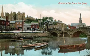 Wexford Prints: The River & Bridge, Enniscorthy, County Wexford