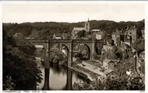 The River & Bridge, Knaresborough, Yorkshire