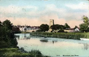 The River & Church, Wareham, Dorset