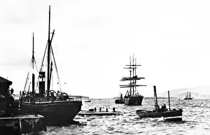 Greenock Prints: River Clyde, Greenock, Victorian period