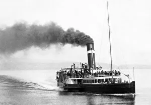 Doon Prints: A River Clyde paddle steamer