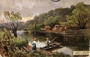 Dart Prints: The River Dart, Dittisham, Devon