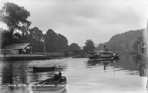 Dart Prints: River Dart Steamer in Totnes