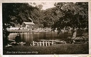 Sleights Prints: The River Esk, Ruswarp, Yorkshire