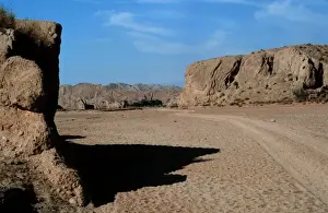 Barren Prints: River gorge, Pakistan
