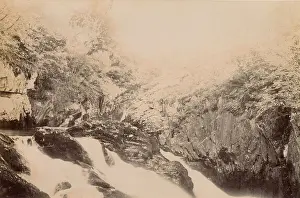 Greta Prints: River Greta and rocks, Ingleton, North Yorkshire Date: 1889