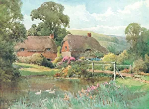 Wiltshire Gallery: River Kennet at Ramsbury, Wiltshire