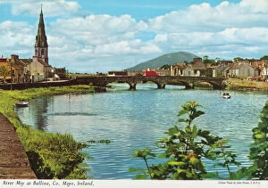 Images Dated 8th May 2019: River Moy, Ballina, County Mayo, Republic of Ireland