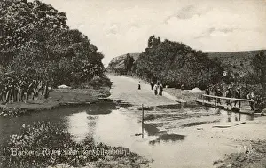 Footbridge Prints: River near Port Elizabeth, Eastern Cape, South Africa