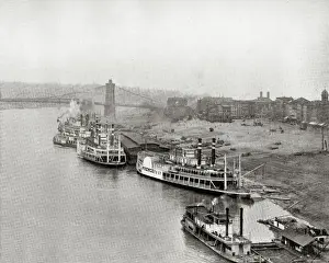 River Ohio, Cincinnati, USA
