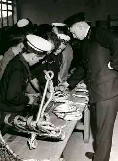 Instructing Prints: River Police instructing Sea Scouts, London