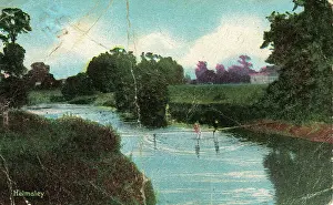 Helmsley Prints: River Rye, Helmsley, Yorkshire
