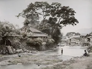 River scene, Nagasaki - Japan