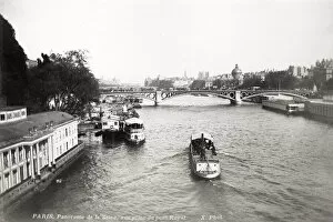 The River Seine, Paris, France, taken from Pont Royal