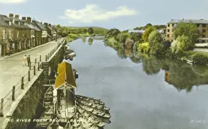 The River Severn at Bewdley, Worcs