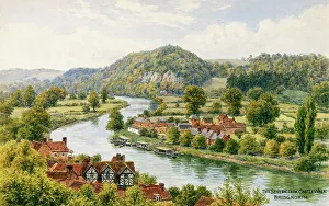 Winding Collection: River Severn from Castle Walk, Bridgnorth, Shropshire