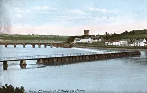Weir Prints: The River Shannon at Killaloe, County Clare, Ireland