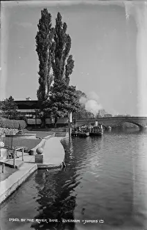 Evesham Prints: By the River Side, Evesham