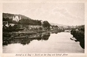 Westphalia Prints: The River Sieg, Hennef, North Rhine-Westphalia