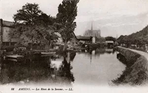Amiens Gallery: River Somme at Amiens, Northern France