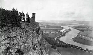 River Tay from Kinnoull Hill, Perth, Scotland