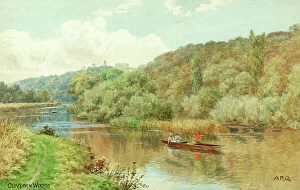 Buckinghamshire Collection: River Thames at Cliveden Woods, Buckinghamshire