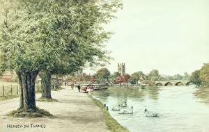 Arches Prints: River Thames at Henley-on-Thames, Oxfordshire