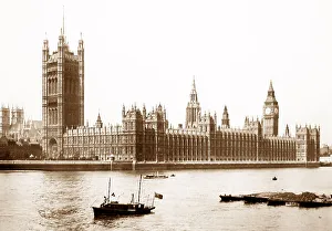 River Thames, Houses of Parliament, London