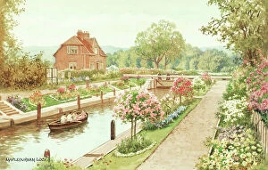 Affleck Collection: River Thames at Mapledurham Lock, Berkshire