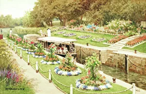 River Thames at Sonning Lock, Berkshire