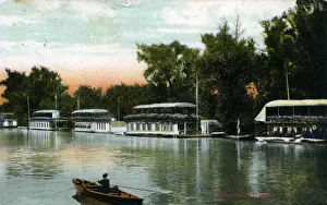 Staines Prints: The River Thames, Staines, Surrey