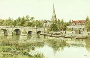Peters Prints: River Thames at Wallingford Bridge, Oxfordshire