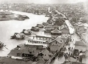 Tiflis Prints: River view, Tiflis (Tblisi, Georgia) circa 1890