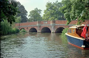 River Wey and bridge, Godalming