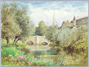 Cotswolds Prints: River Windrush, Burford, Oxfordshire