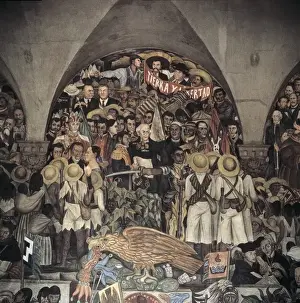 RIVERA, Diego (1886-1957). History of Mexico