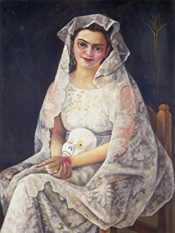 Diego Collection: RIVERA, Diego. Lady in White