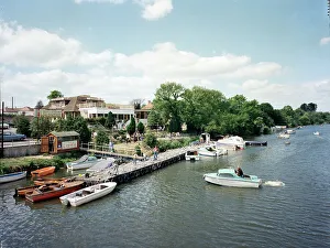 Christchurch Prints: Riverside Tuckton, Christchurch