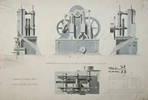 Bridgewater Prints: Rivet making machine