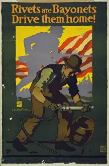 Rivets are bayonets - Drive them home