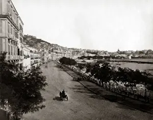 Riviera Prints: Riviera di Chaija, Naples, Italy, circa 1880 (Giorgio Sommer
