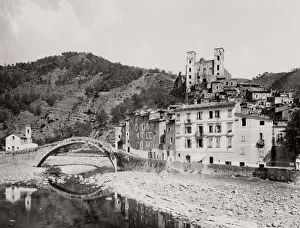 Riviera di Ponente. Italian Riviera, Castello Doria, Dolceacqua
