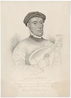 1533 Prints: Rizzio Plays Lute